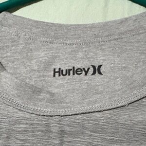 Hurley Heather Gray Crewneck Tee